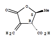 (2r,3s)-rel-(9ci)-四氫-2-甲基-4-亞甲基-5-氧代-3-呋喃羧酸結構式_778649-16-4結構式