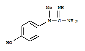 (9ci)-n-(4-羥基苯基)-n-甲基-胍結(jié)構(gòu)式_779268-10-9結(jié)構(gòu)式
