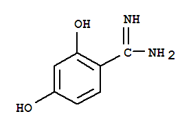 Benzenecarboximidamide, 2,4-dihydroxy-(9ci) Structure,779278-95-4Structure