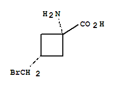 Cyclobutanecarboxylic acid, 1-amino-3-(bromomethyl)-, cis-(9ci)Structure,779318-30-8Structure Cyclobutanecarboxylic acid, 1-amino-3-(bromomethyl)-, cis-(9ci) Structure,779318-30-8Structure