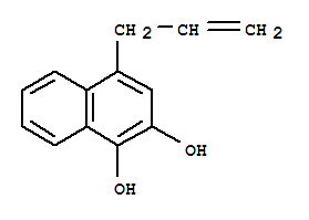 1,2-Naphthalenediol, 4-(2-propenyl)-(9ci)Structure,77960-92-0Structure 1,2-Naphthalenediol, 4-(2-propenyl)-(9ci) Structure,77960-92-0Structure
