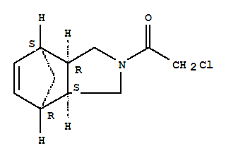 4,7-Methano-1h-isoindole, 2-(chloroacetyl)-2,3,3a,4,7,7a-hexahydro-, (3aalpha,4alpha,7alpha,7aalpha)-(9ci)Structure,78028-14-5Structure 4,7-Methano-1h-isoindole, 2-(chloroacetyl)-2,3,3a,4,7,7a-hexahydro-, (3aalpha,4alpha,7alpha,7aalpha)-(9ci) Structure,78028-14-5Structure
