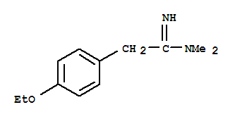 Benzeneethanimidamide, 4-ethoxy-n,n-dimethyl-(9ci)Structure,780690-91-7Structure Benzeneethanimidamide, 4-ethoxy-n,n-dimethyl-(9ci) Structure,780690-91-7Structure