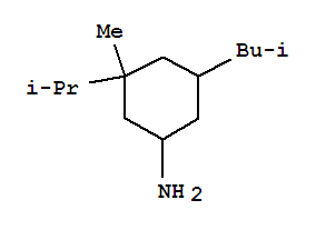 Cyclohexanamine, 3-methyl-3-(1-methylethyl)-5-(2-methylpropyl)-(9ci) Structure,780739-48-2Structure