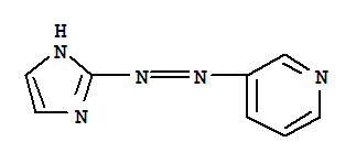 Pyridine, 3-(1h-imidazol-2-ylazo)-(9ci)Structure,780761-62-8Structure Pyridine, 3-(1h-imidazol-2-ylazo)-(9ci) Structure,780761-62-8Structure