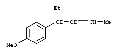 Anisole, p-1-ethyl-2-butenyl-(5ci)Structure,780772-10-3Structure Anisole, p-1-ethyl-2-butenyl-(5ci) Structure,780772-10-3Structure