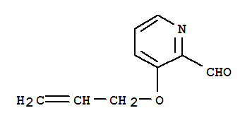 2-Pyridinecarboxaldehyde,3-(2-propenyloxy)-(9ci)Structure,780800-75-1Structure 2-Pyridinecarboxaldehyde,3-(2-propenyloxy)-(9ci) Structure,780800-75-1Structure