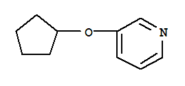 (9CI)-3-(環(huán)戊基氧基)-吡啶結(jié)構(gòu)式_780800-97-7結(jié)構(gòu)式
