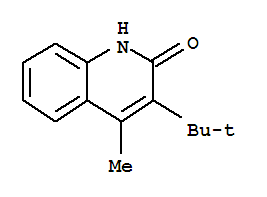 2(1H)-quinolinone,3-(1,1-dimethylethyl)-4-methyl-(9ci)Structure,781664-99-1Structure 2(1H)-quinolinone,3-(1,1-dimethylethyl)-4-methyl-(9ci) Structure,781664-99-1Structure
