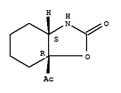 順式-(9ci)-7a-乙?；鶜?2(3H)-苯噁唑酮結(jié)構(gòu)式_78174-36-4結(jié)構(gòu)式
