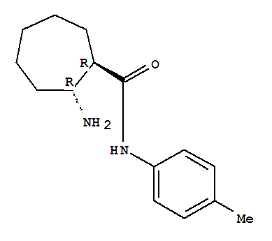 Cycloheptanecarboxamide, 2-amino-n-(4-methylphenyl)-, trans-(9ci) Structure,782394-78-9Structure