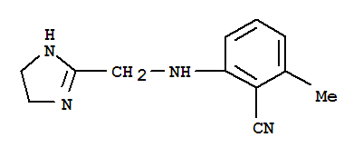 Benzonitrile, 2-[[(4,5-dihydro-1h-imidazol-2-yl)methyl]amino]-6-methyl-(9ci) Structure,782397-21-1Structure