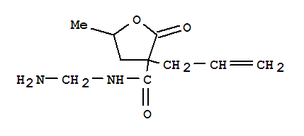3-Furancarboxamide,n-(aminomethyl)tetrahydro-5-methyl-2-oxo-3-(2-propenyl)-(9ci)Structure,783243-87-8Structure 3-Furancarboxamide,n-(aminomethyl)tetrahydro-5-methyl-2-oxo-3-(2-propenyl)-(9ci) Structure,783243-87-8Structure