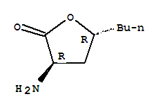 2(3H)-furanone, 3-amino-5-butyldihydro-, (3r,5r)-(9ci)Structure,783294-17-7Structure 2(3H)-furanone, 3-amino-5-butyldihydro-, (3r,5r)-(9ci) Structure,783294-17-7Structure