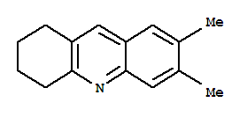 (9ci)-1,2,3,4-四氫-6,7-二甲基-吖啶結(jié)構(gòu)式_783352-33-0結(jié)構(gòu)式