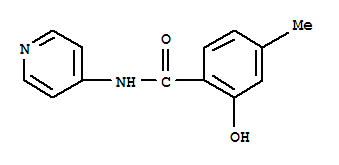 Benzamide, 2-hydroxy-4-methyl-n-4-pyridinyl-(9ci)Structure,783370-79-6Structure Benzamide, 2-hydroxy-4-methyl-n-4-pyridinyl-(9ci) Structure,783370-79-6Structure