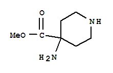 4-氨基哌啶-4-羧酸甲酯結構式_784114-44-9結構式