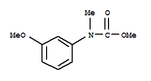 Carbamic acid, (3-methoxyphenyl)methyl-, methyl ester (9ci) Structure,784157-08-0Structure