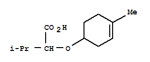 (9ci)-3-甲基-2-[(4-甲基-3-環(huán)己烯-1-基)氧基]-丁酸結(jié)構(gòu)式_784995-91-1結(jié)構(gòu)式