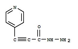 2-Propynoicacid,3-(4-pyridinyl)-,hydrazide(9ci)Structure,78584-34-6Structure 2-Propynoicacid,3-(4-pyridinyl)-,hydrazide(9ci) Structure,78584-34-6Structure