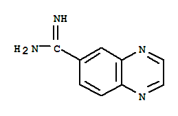 6-QuinoxalinecarboximidamideStructure,786577-69-3Structure 6-Quinoxalinecarboximidamide Structure,786577-69-3Structure