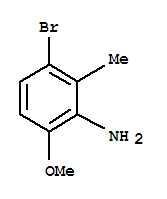 Benzenamine, 3-bromo-6-methoxy-2-methyl-(9ci)Structure,786596-55-2Structure Benzenamine, 3-bromo-6-methoxy-2-methyl-(9ci) Structure,786596-55-2Structure