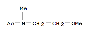 Acetamide, n-(2-methoxyethyl)-n-methyl-(9ci)Structure,786685-91-4Structure Acetamide, n-(2-methoxyethyl)-n-methyl-(9ci) Structure,786685-91-4Structure