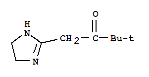 2-Butanone, 1-(4,5-dihydro-1h-imidazol-2-yl)-3,3-dimethyl-Structure,787490-37-3Structure 2-Butanone, 1-(4,5-dihydro-1h-imidazol-2-yl)-3,3-dimethyl- Structure,787490-37-3Structure