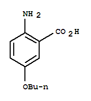 Benzoic acid, 2-amino-5-butoxy-(9ci)Structure,787496-70-2Structure Benzoic acid, 2-amino-5-butoxy-(9ci) Structure,787496-70-2Structure