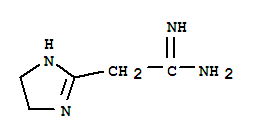 1H-imidazole-2-ethanimidamide, 4,5-dihydro- Structure,789438-05-7Structure