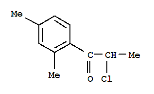 1-Propanone, 2-chloro-1-(2,4-dimethylphenyl)-(9ci)Structure,78978-71-9Structure 1-Propanone, 2-chloro-1-(2,4-dimethylphenyl)-(9ci) Structure,78978-71-9Structure