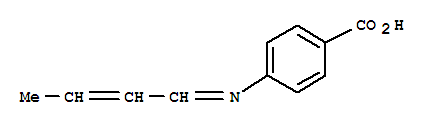 Benzoic acid, 4-(2-butenylideneamino)-(9ci)Structure,790157-13-0Structure Benzoic acid, 4-(2-butenylideneamino)-(9ci) Structure,790157-13-0Structure