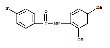 Benzamide, 4-fluoro-n-(2-hydroxy-4-methylphenyl)-(9ci)Structure,790243-12-8Structure Benzamide, 4-fluoro-n-(2-hydroxy-4-methylphenyl)-(9ci) Structure,790243-12-8Structure
