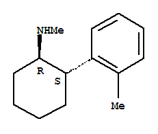 Cyclohexanamine, n-methyl-2-(2-methylphenyl)-, trans-(9ci) Structure,790596-78-0Structure