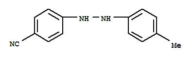 (9ci)-4-[2-(4-甲基苯基)肼基]-苯甲腈結(jié)構(gòu)式_790647-08-4結(jié)構(gòu)式