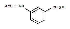 Benzoic acid, 3-[(acetyloxy)amino]-(9ci) Structure,791104-57-9Structure