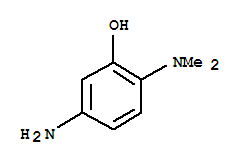 Phenol, 5-amino-2-(dimethylamino)-(9ci)Structure,791548-93-1Structure Phenol, 5-amino-2-(dimethylamino)-(9ci) Structure,791548-93-1Structure