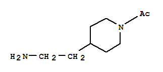 (9ci)-1-乙酰基-4-哌啶乙胺結(jié)構(gòu)式_791563-61-6結(jié)構(gòu)式