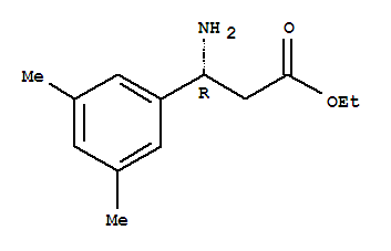 Benzenepropanoic acid, beta-amino-3,5-dimethyl-, ethyl ester, (betar)-(9ci) Structure,791586-55-5Structure