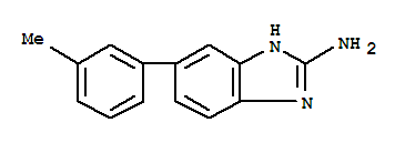 1H-benzimidazol-2-amine,5-(3-methylphenyl)-(9ci)Structure,791595-73-8Structure 1H-benzimidazol-2-amine,5-(3-methylphenyl)-(9ci) Structure,791595-73-8Structure