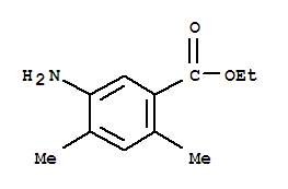 Benzoic acid, 5-amino-2,4-dimethyl-, ethyl ester (9ci) Structure,791722-05-9Structure