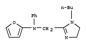 1-丁基-n-2-呋喃-4,5-二氫-n-苯基-1H-咪唑-2-甲胺結(jié)構(gòu)式_791756-05-3結(jié)構(gòu)式