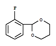 1,3-Dioxane,2-(2-fluorophenyl)-(9ci)Structure,791813-55-3Structure 1,3-Dioxane,2-(2-fluorophenyl)-(9ci) Structure,791813-55-3Structure