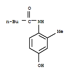 (9ci)-n-(4-羥基-2-甲基苯基)-戊酰胺結構式_791840-73-8結構式