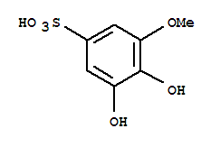 Benzenesulfonic acid, 3,4-dihydroxy-5-methoxy-(9ci)Structure,792868-86-1Structure Benzenesulfonic acid, 3,4-dihydroxy-5-methoxy-(9ci) Structure,792868-86-1Structure