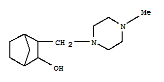 (9ci)-3-[(4-甲基-1-哌嗪)甲基]-雙環(huán)[2.2.1]庚烷-2-醇結(jié)構(gòu)式_792888-95-0結(jié)構(gòu)式