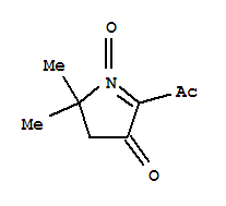 3H-pyrrol-3-one, 2-acetyl-4,5-dihydro-5,5-dimethyl-, 1-oxide (9ci)Structure,79310-99-9Structure 3H-pyrrol-3-one, 2-acetyl-4,5-dihydro-5,5-dimethyl-, 1-oxide (9ci) Structure,79310-99-9Structure