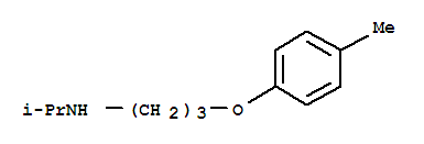 1-Propanamine,n-(1-methylethyl)-3-(4-methylphenoxy)-(9ci)Structure,793611-99-1Structure 1-Propanamine,n-(1-methylethyl)-3-(4-methylphenoxy)-(9ci) Structure,793611-99-1Structure