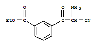 Benzoic acid, 3-(aminocyanoacetyl)-, ethyl ester (9ci)Structure,793615-85-7Structure Benzoic acid, 3-(aminocyanoacetyl)-, ethyl ester (9ci) Structure,793615-85-7Structure