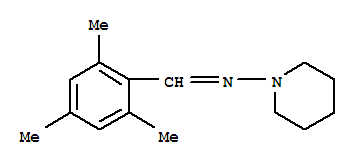 (9ci)-n-[(2,4,6-三甲基苯基)亞甲基]-1-哌啶胺結(jié)構(gòu)式_793681-29-5結(jié)構(gòu)式